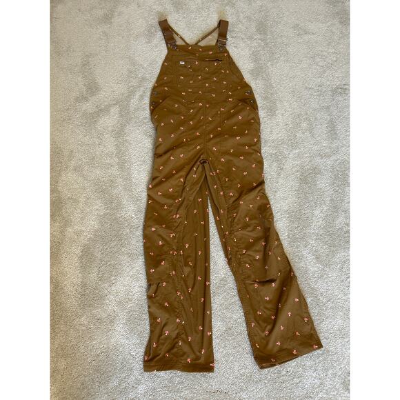 Duluth Trading Co. Women's Heirloom Gardening Bib Overalls Mushroom Size Mx31 - Picture 2 of 14